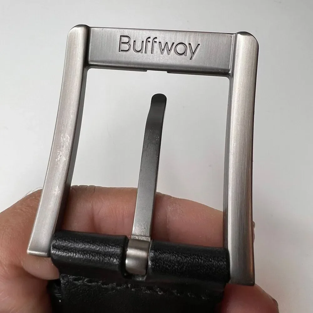 Buffway leather man’s belt size 36